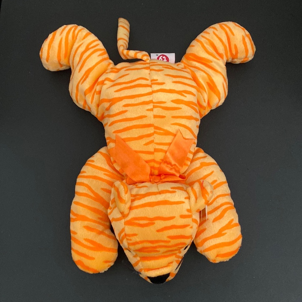 TY 1996 PILLOW PALS TIGER STUFFED ANIMAL